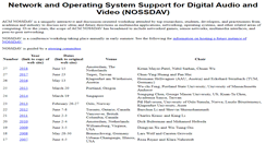 Desktop Screenshot of nossdav.org